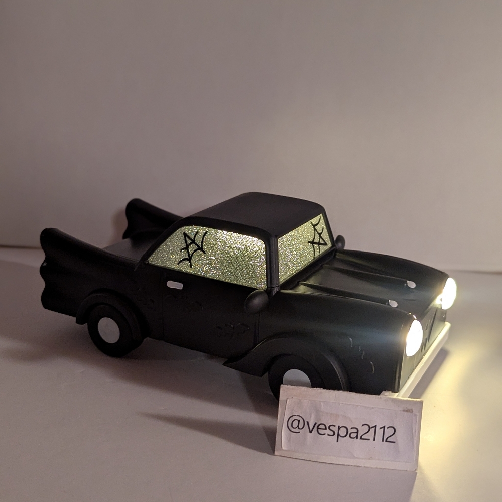 Target Bullseye Playground Halloween Car Black Lights Up Spooky Village